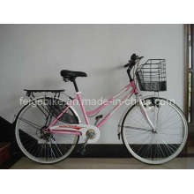 Lady Standard Bicycle 6speed City Bike (CB-013)